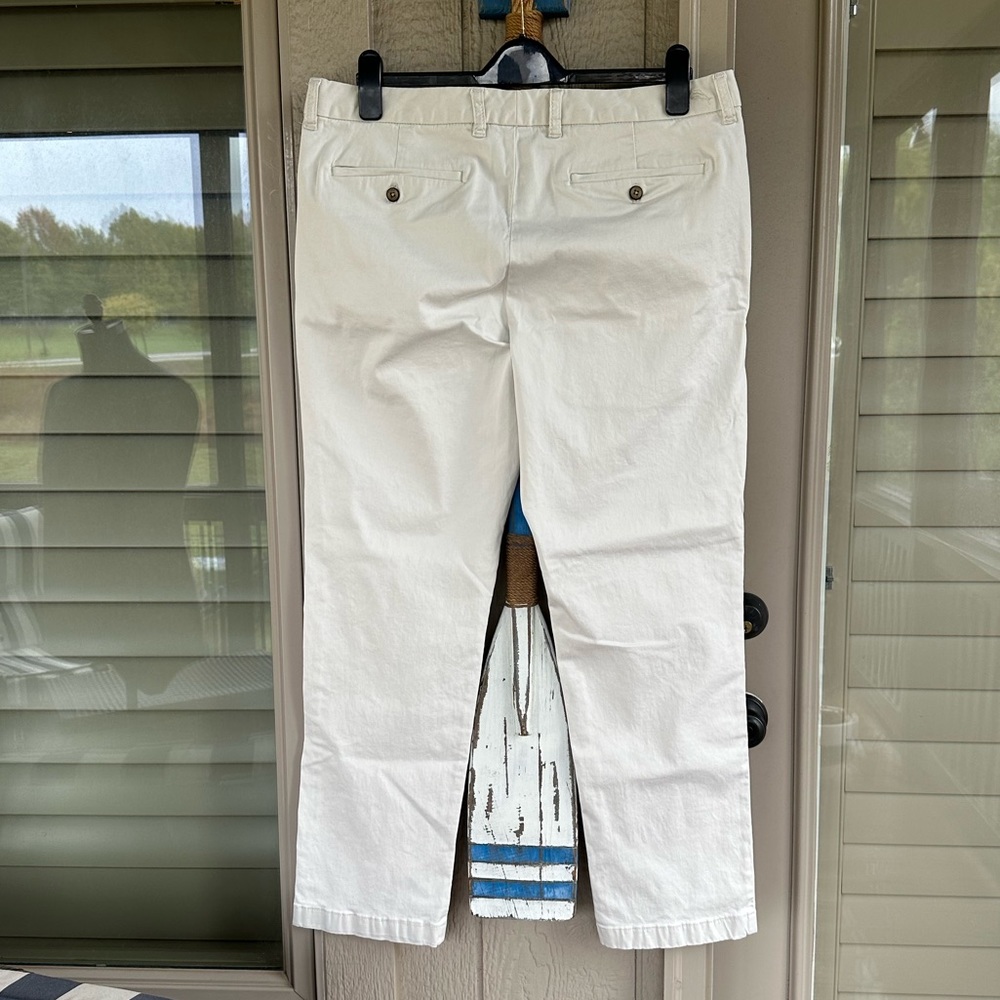 TOMMY BAHAMA Men’s Stone Colored Cotton Stretch Poplin Flat Front Pants - 36/30 - Picture 7 of 11